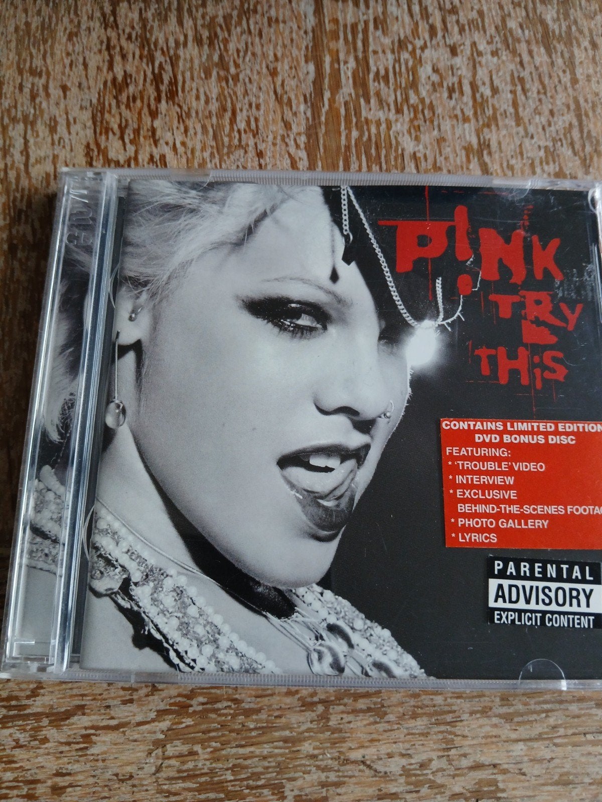 CD+DVD P!nk - Try This, Ophalen of Verzenden