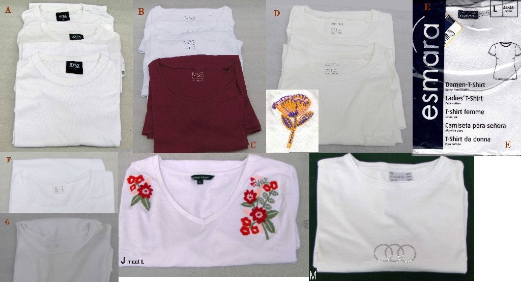 Dames T-shirts maat L - XL, Ophalen of Verzenden, Nieuw, Maat 42/44 (L), Korte mouw