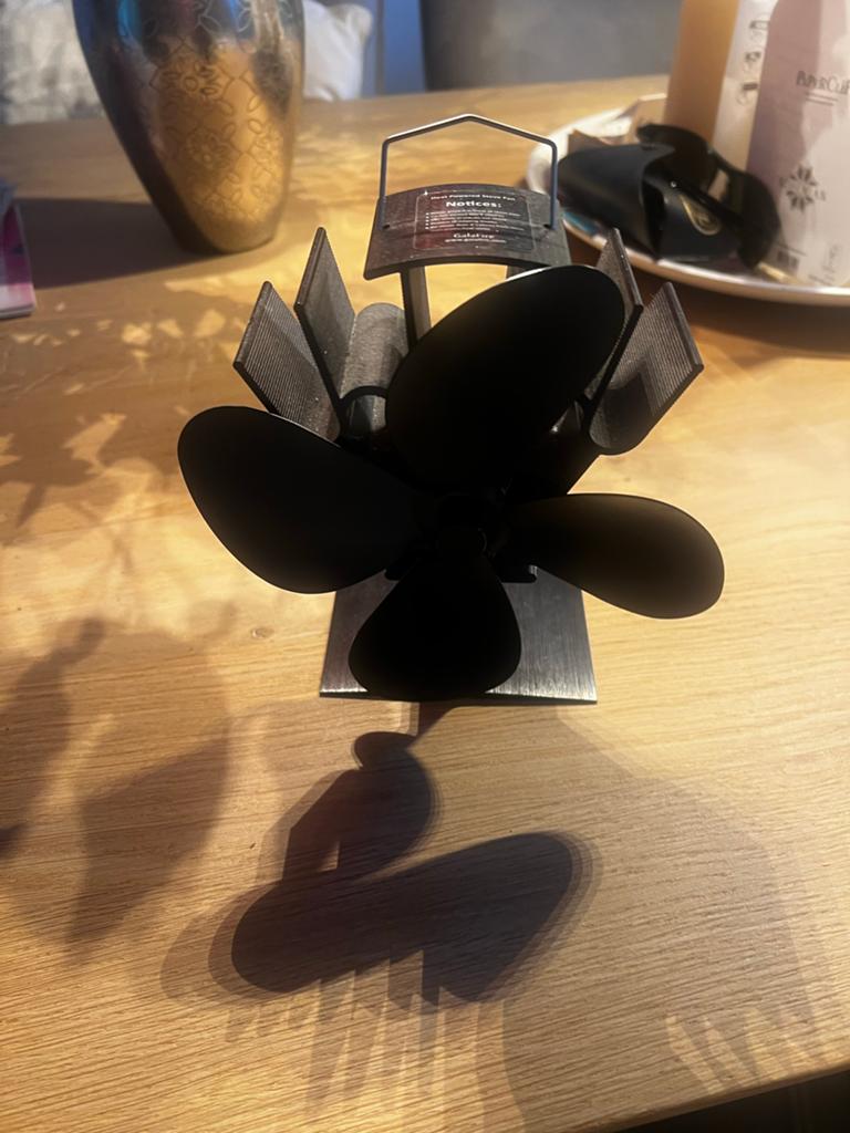 GalaFire Hitte-aangedreven Kachelventilator, Gebruikt, Ophalen of Verzenden, Vrijstaand, Overige soorten