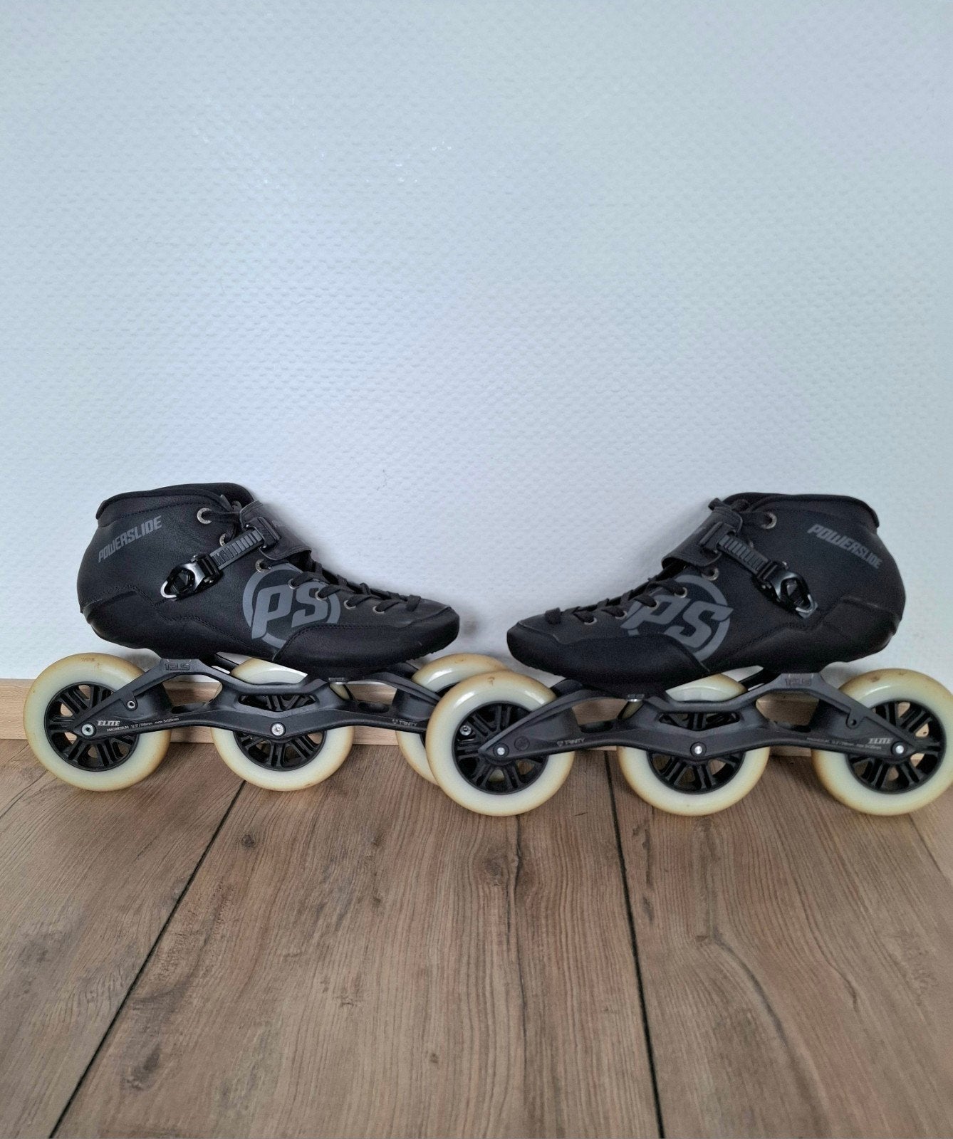 Powerslide Final 125 skeelers maat 44, Ophalen of Verzenden, Zo goed als nieuw, Powerslide