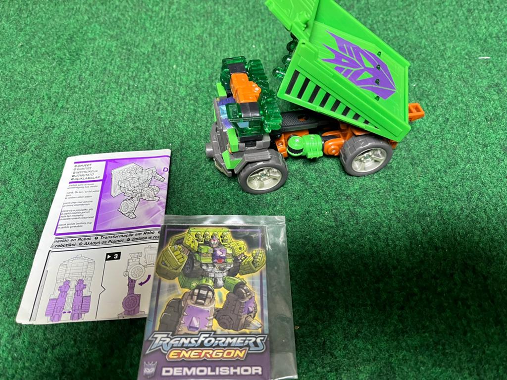 Transformers Energon Demolishor compleet met instructies, Verzamelen, Transformers, Overige generaties, Ophalen of Verzenden, Zo goed als nieuw