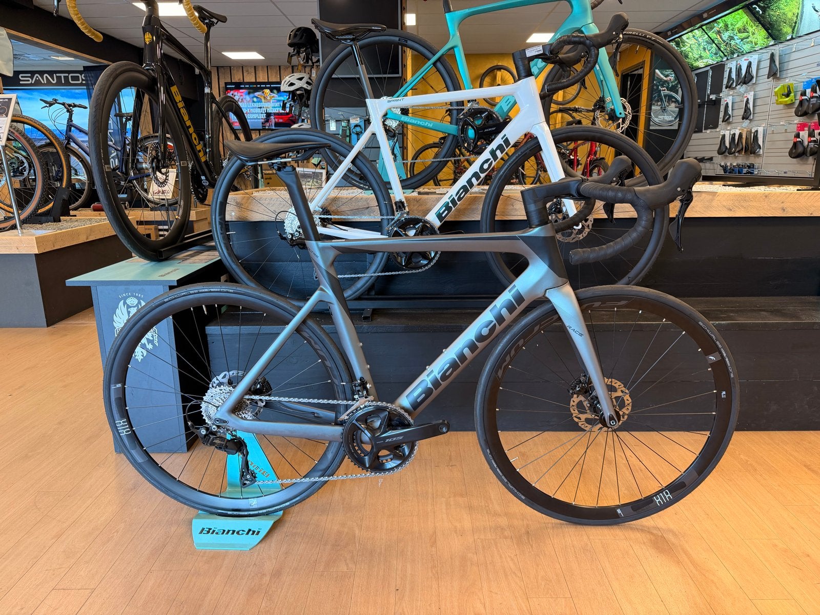 Nieuwe Bianchi Oltre Race Shimano 105 2x12 - 57cm, Fietsen en Brommers, 28 inch, Carbon, Nieuw, Meer dan 20 versnellingen