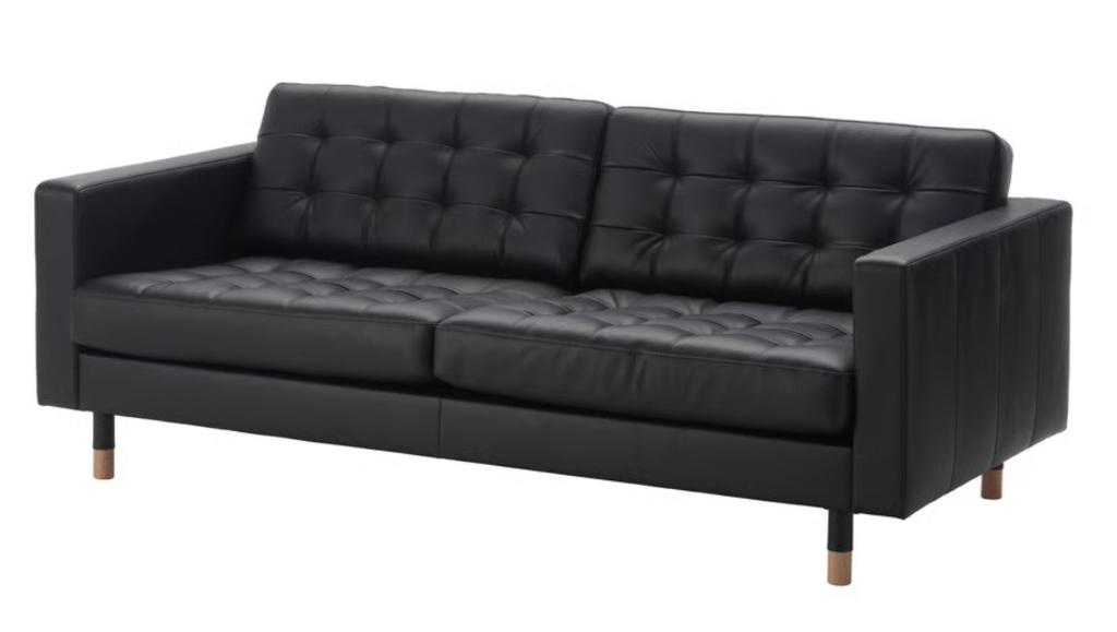 Bank 3-zits Ikea Landskrona, Ophalen, Gebruikt, Driepersoons, Rechte bank