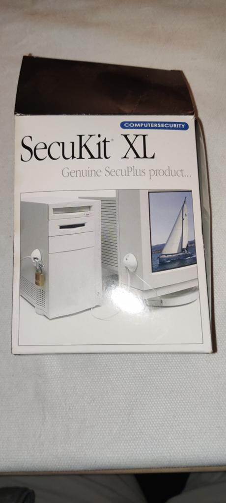 SecuKit XL computer beveiligingsslot / anti-diefstal kabels, Computers en Software, Antivirus- en Beveiligingssoftware, Ophalen