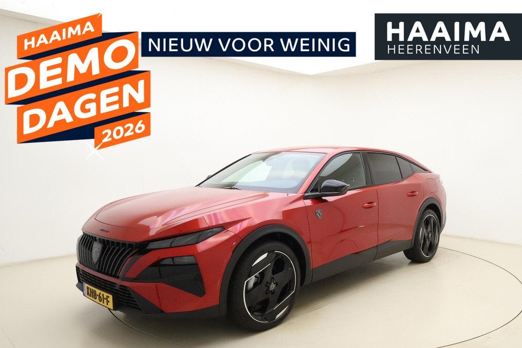Peugeot 408 1.6 GT Exclusive Plug-In Hybrid 240 DEMO | Nappa, Auto's, Peugeot, Gebruikt, 4 cilinders, 125 min, Bedrijf