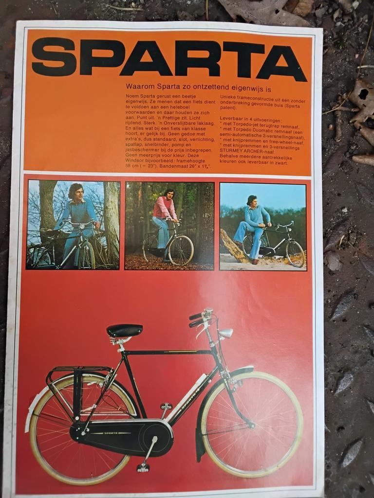 SPARTA FOLDER, Ophalen of Verzenden