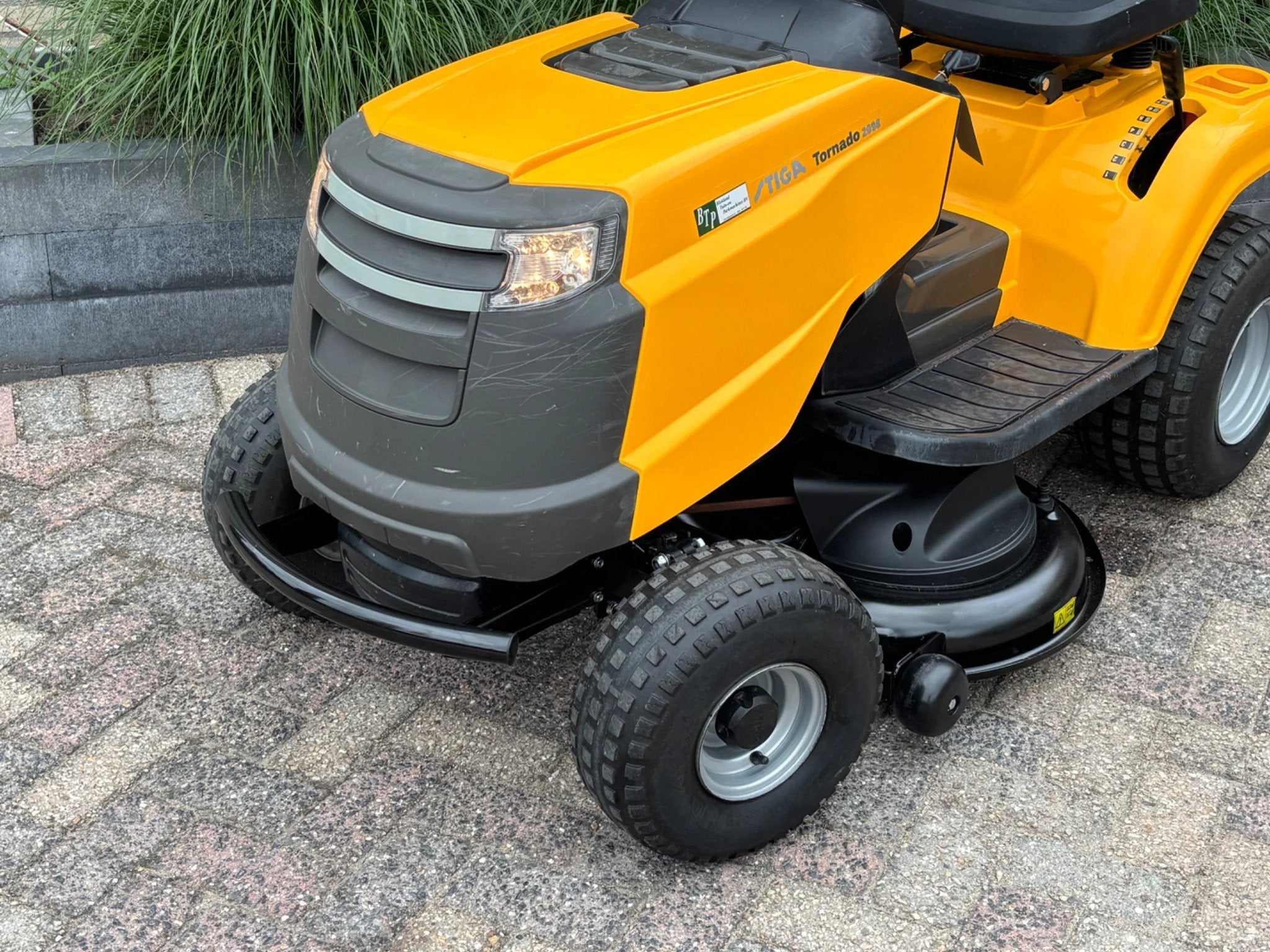 Stiga gebruikte 2098 zitmaaier mulch 98cm, Tuin en Terras, Zitmaaiers, Gebruikt, Stiga