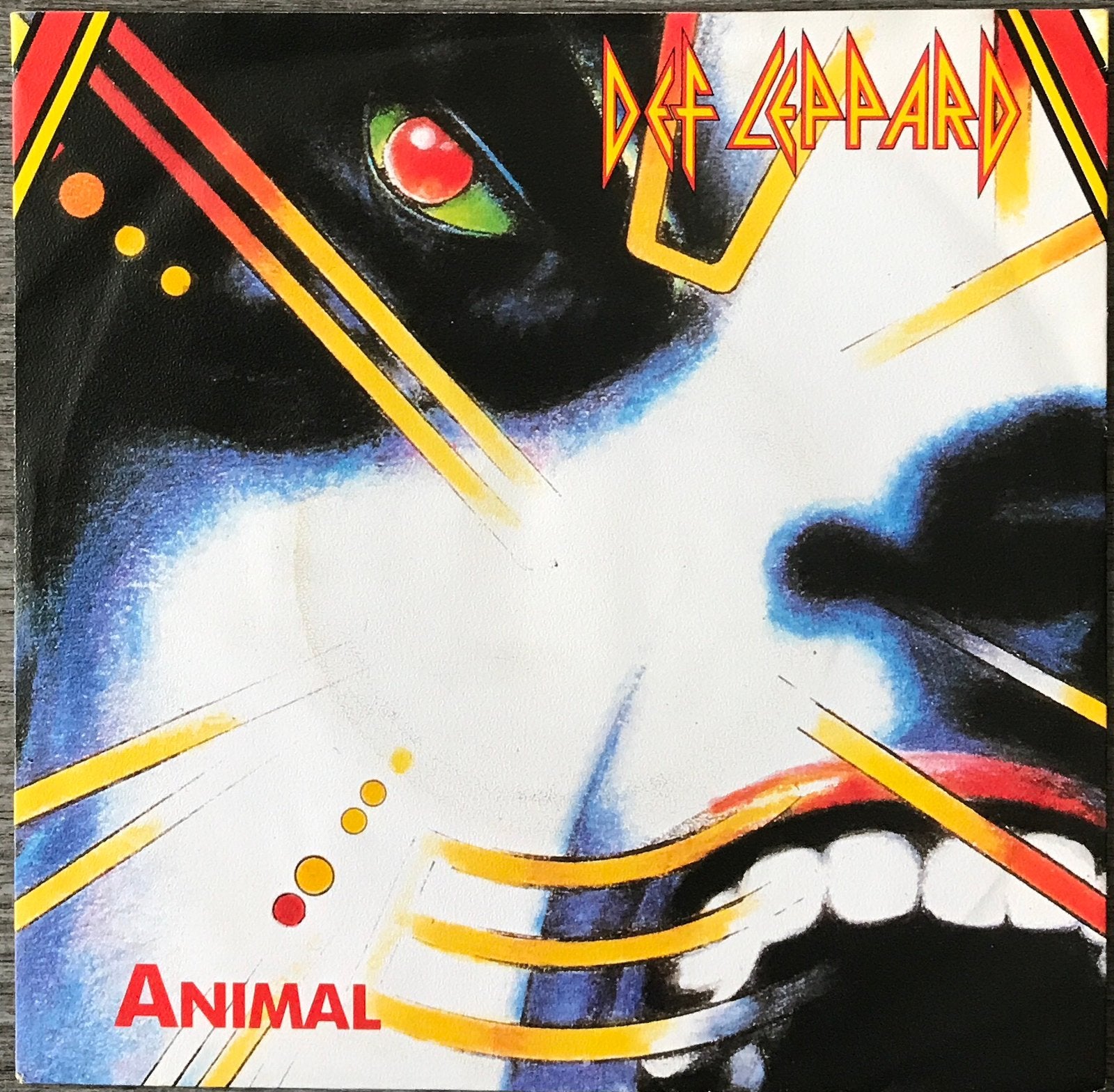 DEF LEPPARD - Animal (NL’87) ALS NIEUW (NL17/UK6/US19), Verzenden, Zo goed als nieuw, 7 inch