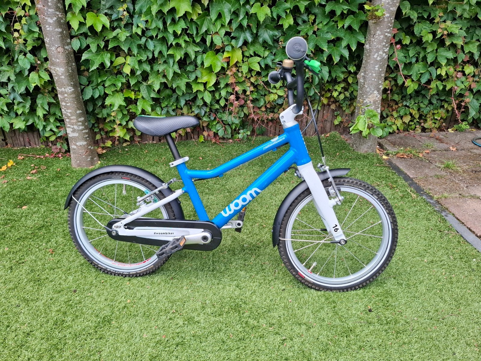 Woom 3 go kinderfiets blauw onderhoudsbeurt pas uitgevoerd!, Fietsen en Brommers, Ophalen