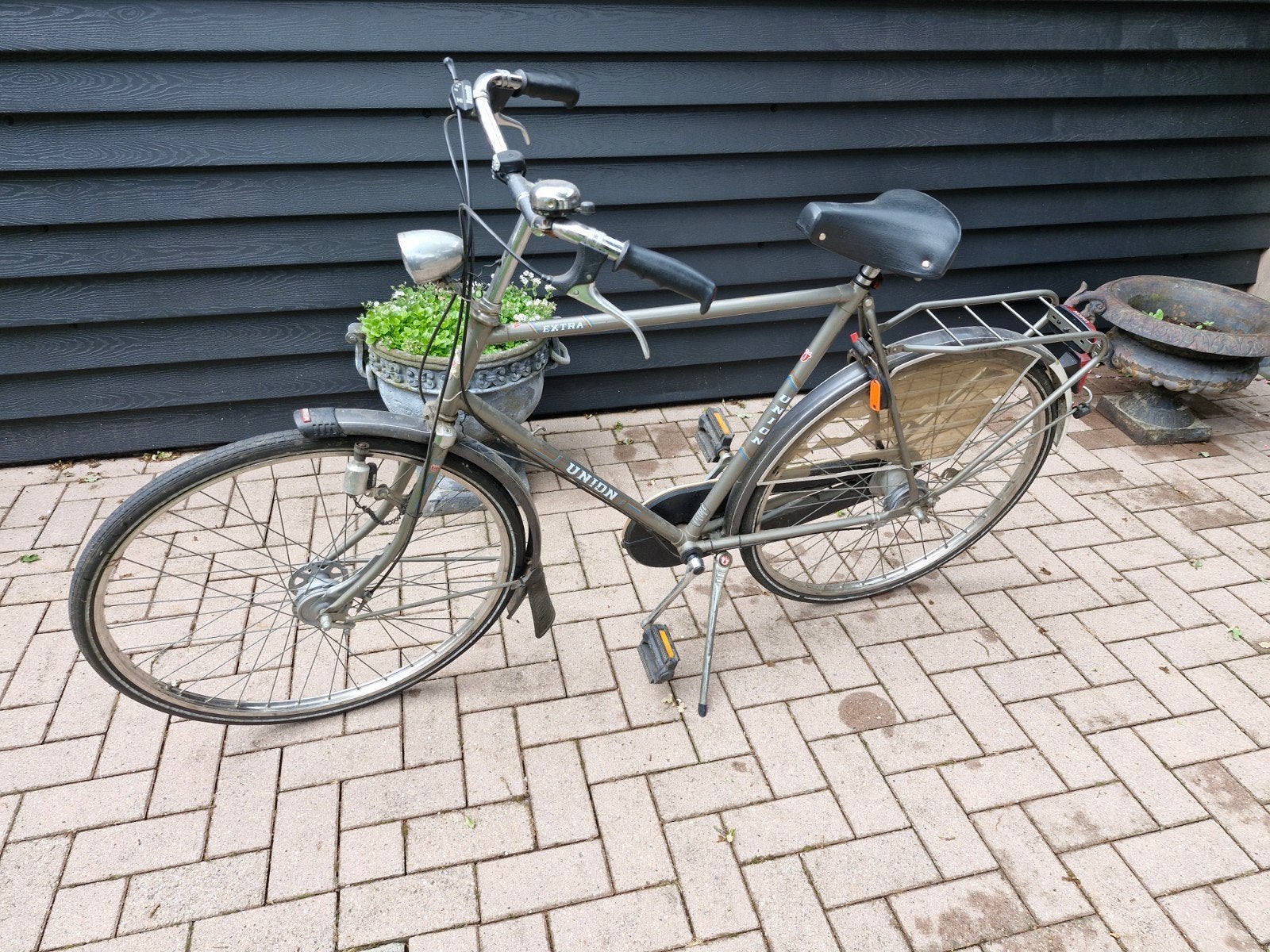 Union Extra herenfiets 28 inch ( stationsfiets), Gebruikt, Versnellingen, Trommelrem, Ophalen