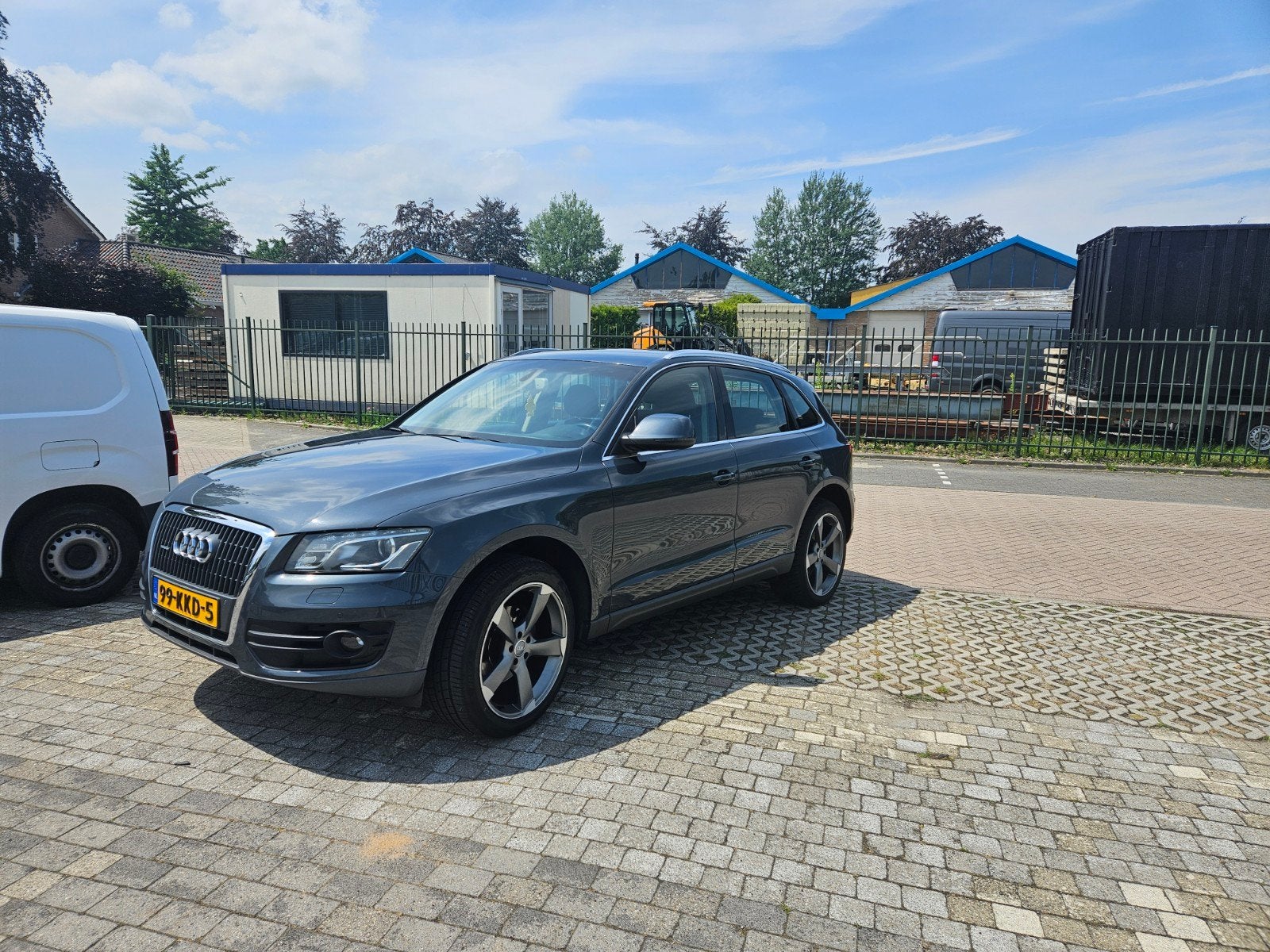 Audi Q5 2.0 Tfsi Quattro S-tronic 2010 Grijs, Automaat, Stof, 4 cilinders, Origineel Nederlands