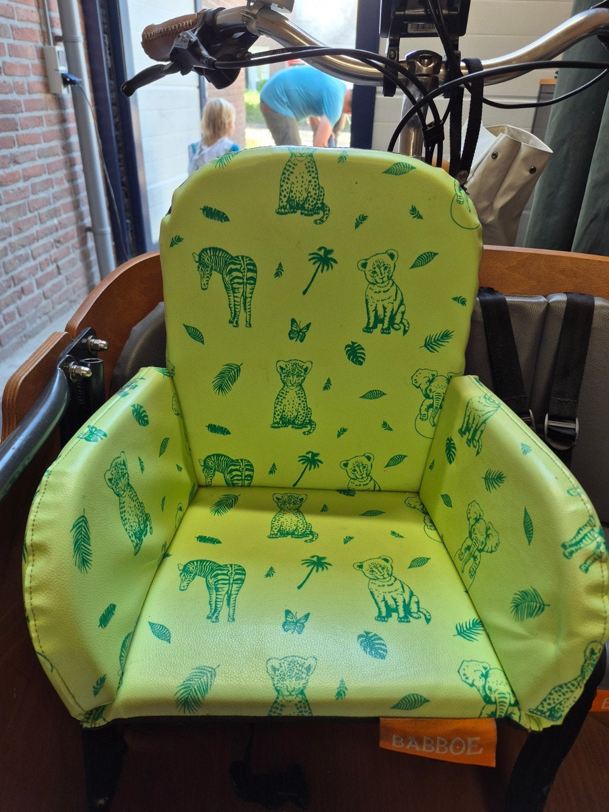 peuterzitje bakfiets, Ophalen, Zo goed als nieuw, Babboe