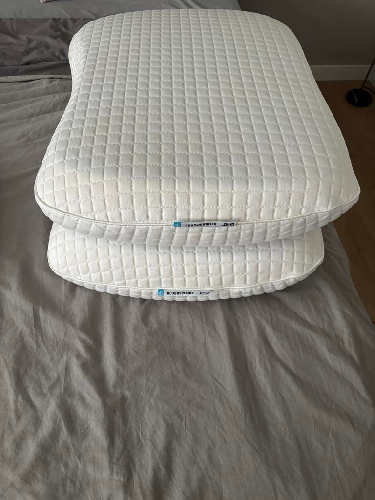 Ikea Klubsporre kussens - nauwelijks gebruikt, Ophalen, Zo goed als nieuw, Wit, Rechthoekig