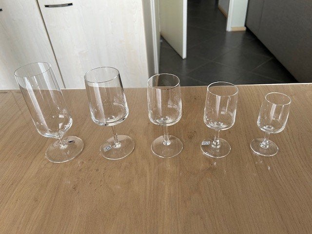 Glas servies, Huis en Inrichting, Ophalen, Glas of Glazen, Overige merken, Overige stijlen