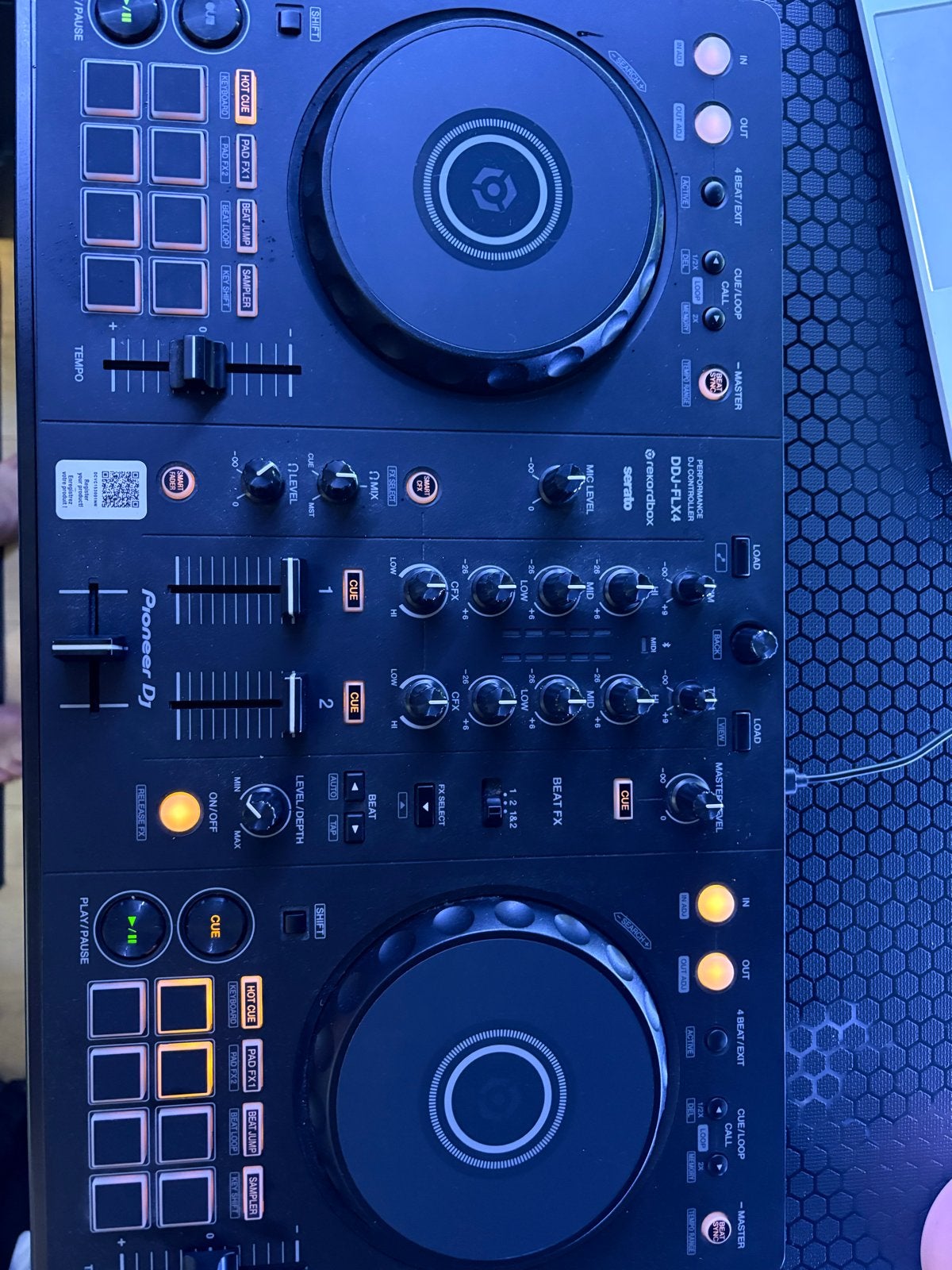 Pioneer DJ FLX4 DJ-controller - Zo goed als nieuw, Muziek en Instrumenten, Dj-sets en Draaitafels, Ophalen, Zo goed als nieuw