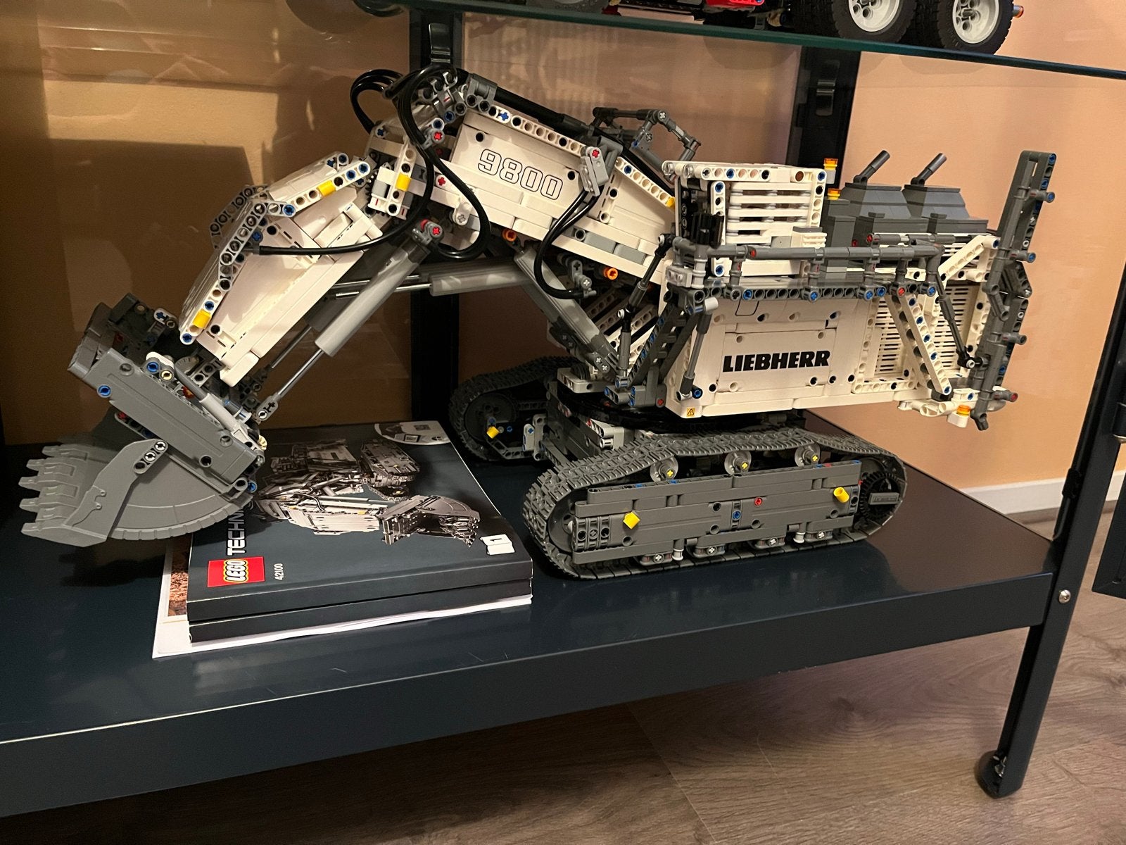 Lego Technic 42100 Liebherr R 9800 Graafmachine, Ophalen, Zo goed als nieuw