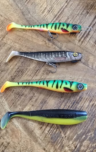 Diverse shads / kunstaas te koop!, Ophalen of Verzenden, Zo goed als nieuw, Overige typen