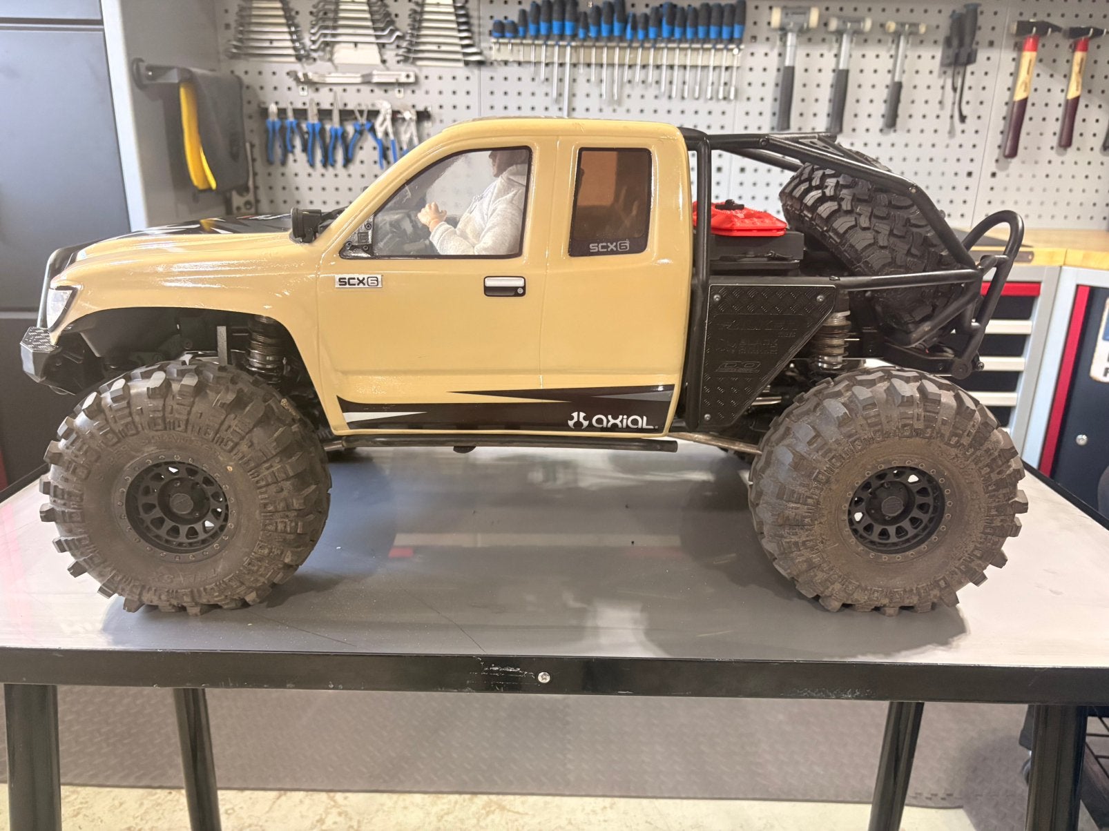 Axial SCX 6 Honcho rc crawler, Ophalen, Zo goed als nieuw, Auto offroad