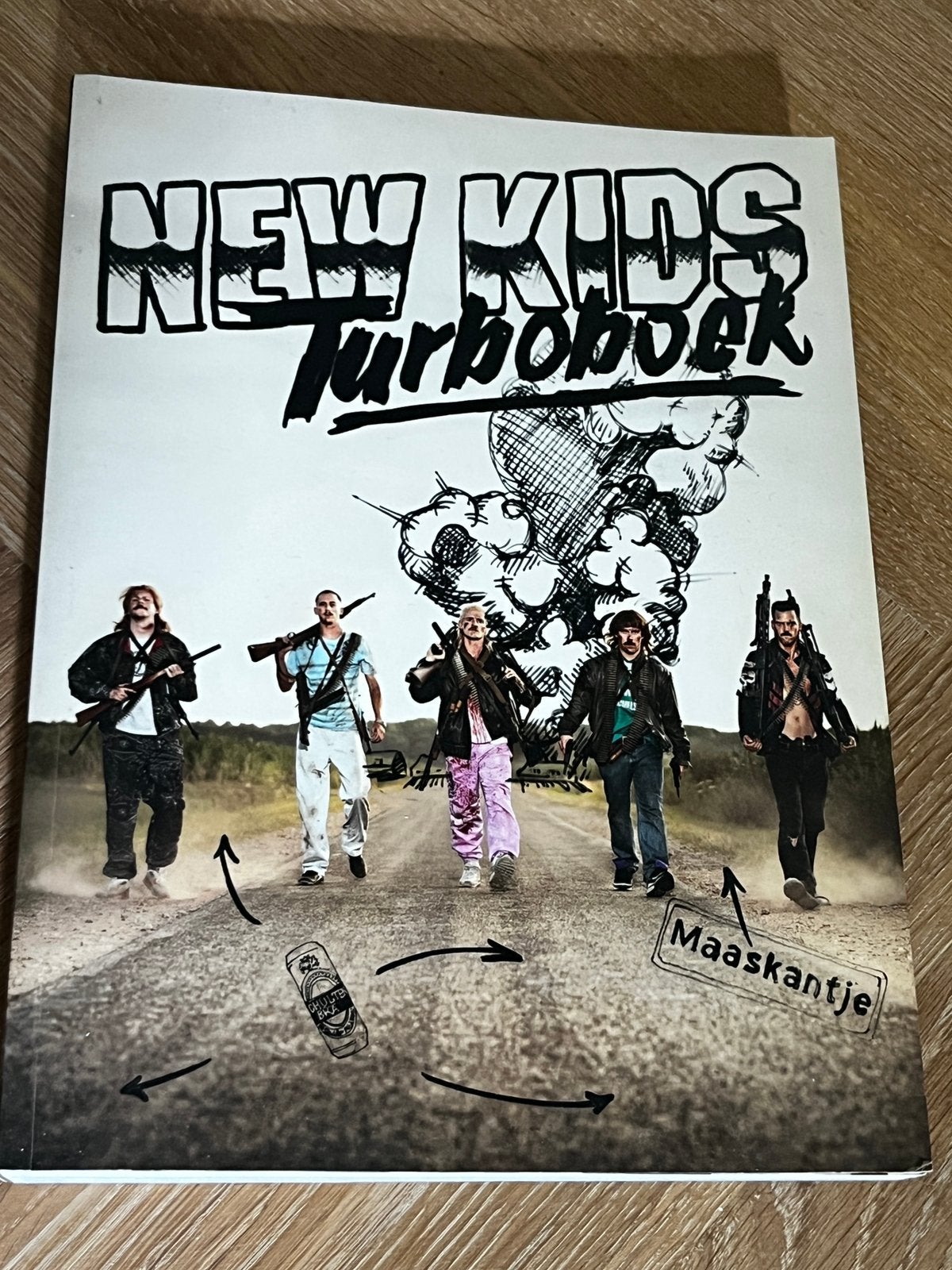 New Kids Turboboek, fotoboek, Ophalen of Verzenden, Zo goed als nieuw, Filmspecifiek