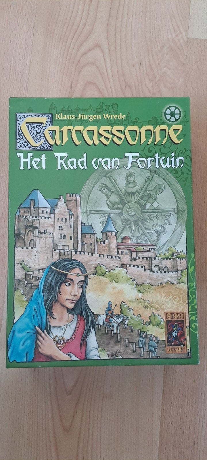 Carcassonne: Het Rad van Fortuin - Bordspel, Een of twee spelers, Ophalen of Verzenden, Zo goed als nieuw, 999 Games