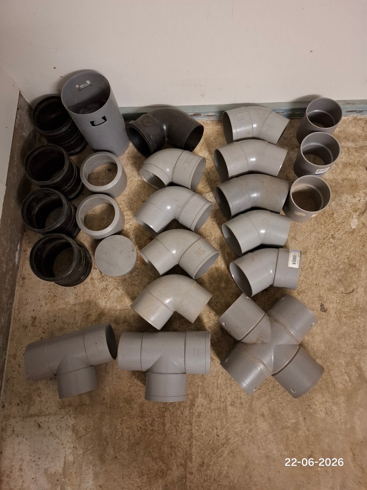 Diverse PVC Afvoerbuizen en Bochten - Gebruikt, Ophalen, Bochten, Pvc, Minder dan 2 meter