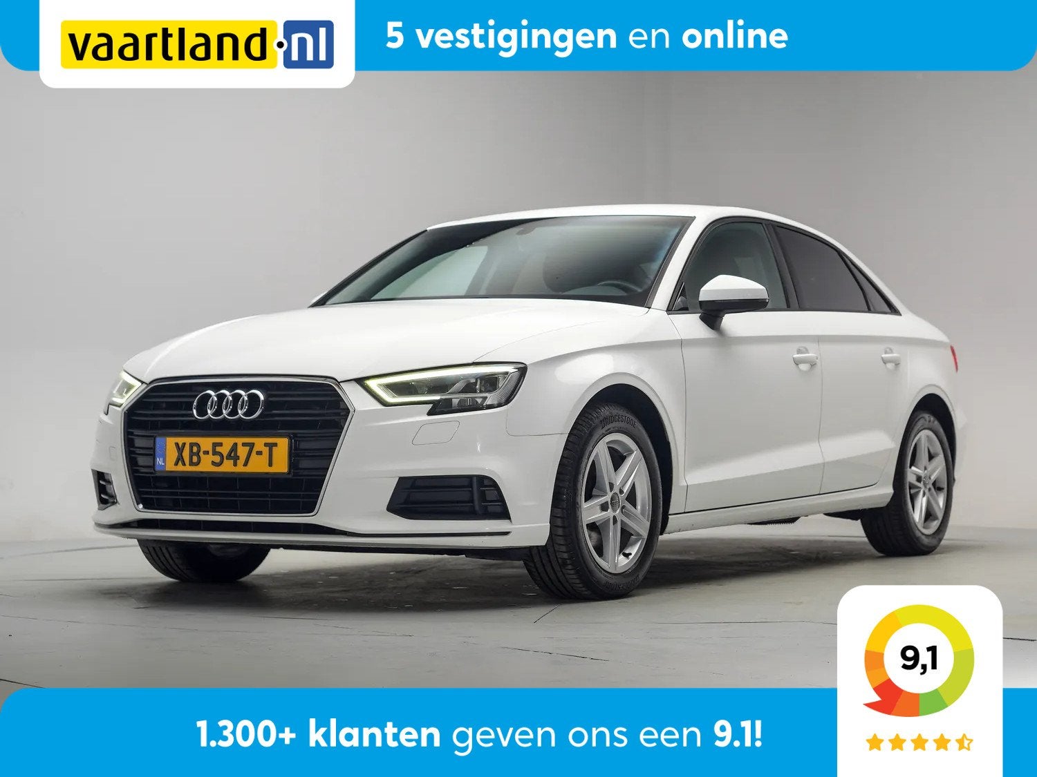 Audi A3 35 TFSI 150pk Pro Line Aut. [ Navi LED Climate ], Auto's, Automaat, Dealer onderhouden, 4 cilinders, 150 pk