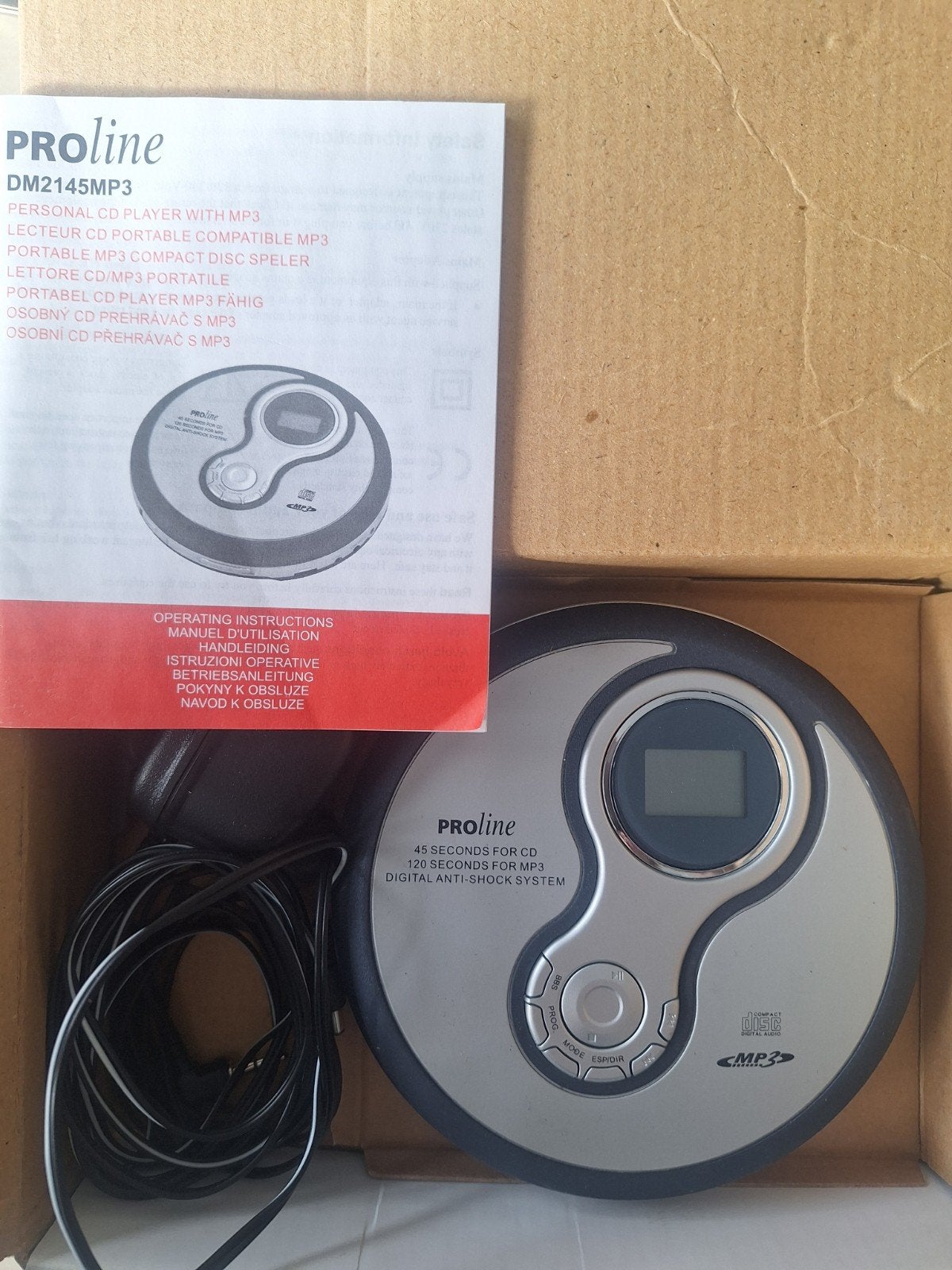 Proline DM2145MP3 draagbare CD/MP3-speler, Ophalen, Overige merken