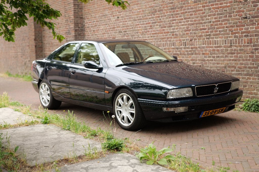 Maserati Quattroporte 3.2 V8 AUT 2000 Groen, Auto's, Maserati, Automaat, Achterwielaandrijving, Bedrijf, 3200 cc