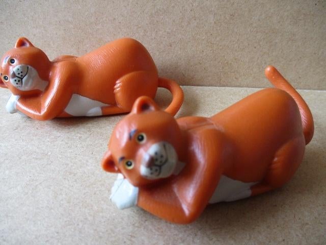 adv10133 aristokatten poppetje 1, Verzamelen, Disney, Ophalen, Gebruikt, Beeldje of Figuurtje