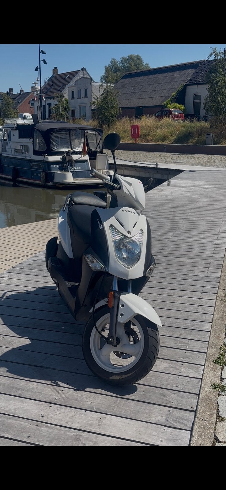 Kymco Agility 12" 50 cc - 2008, Ophalen, Maximaal 45 km/u, Zo goed als nieuw, Benzine
