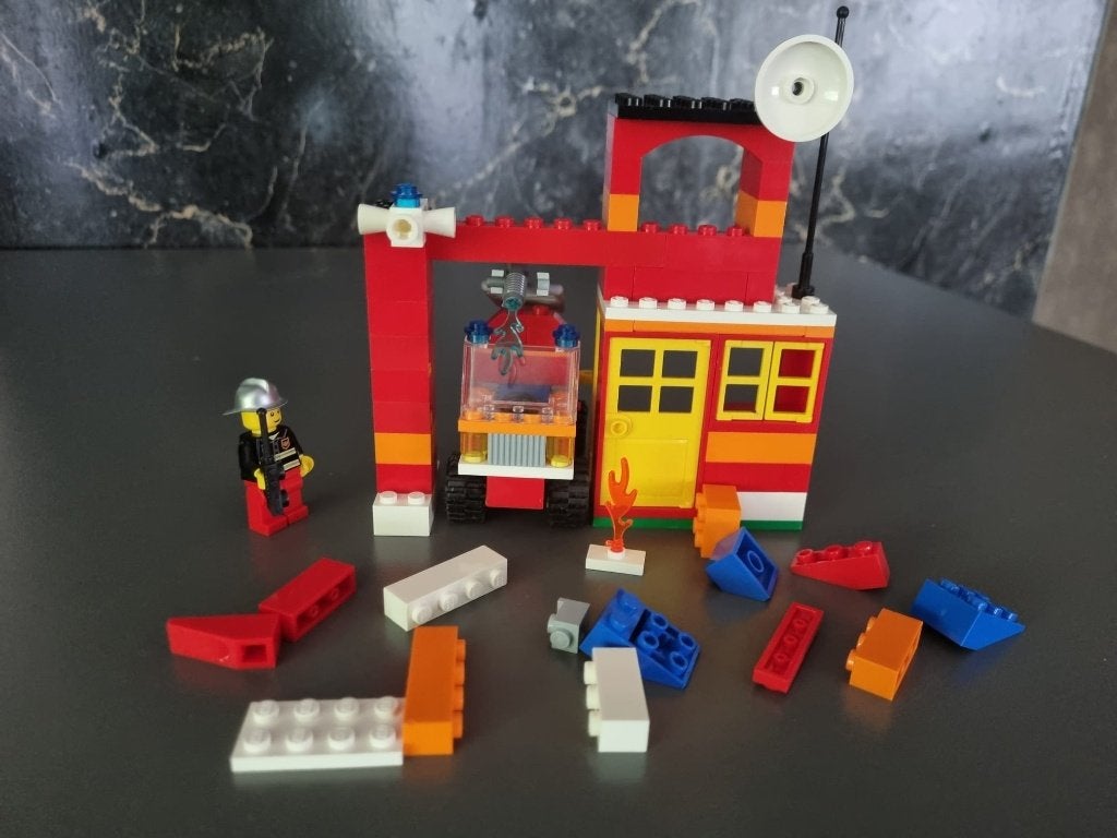 LEGO 6191 - Brandweer Bouwset, Kinderen en Baby's, Speelgoed | Duplo en Lego, Gebruikt, Lego, Ophalen of Verzenden, Compleet