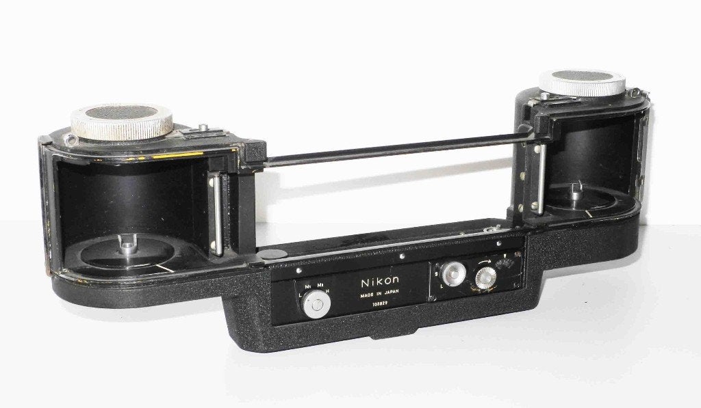 Nikon F 250 opname achterwand voor de Nikon F, Audio, Tv en Foto, Fotocamera's Analoog, Ophalen of Verzenden, Gebruikt, Spiegelreflex