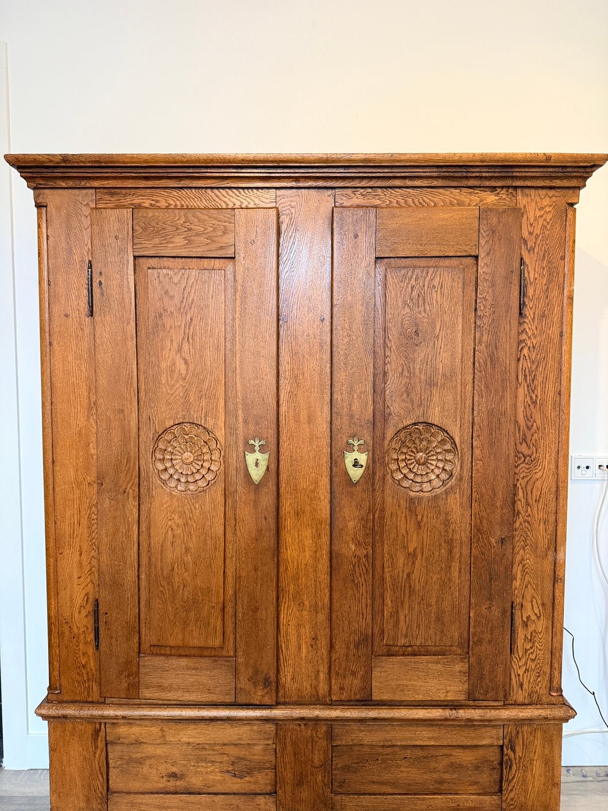 Oude eiken kast - afhalen in Hellendoorn, Antiek en Kunst, Ophalen