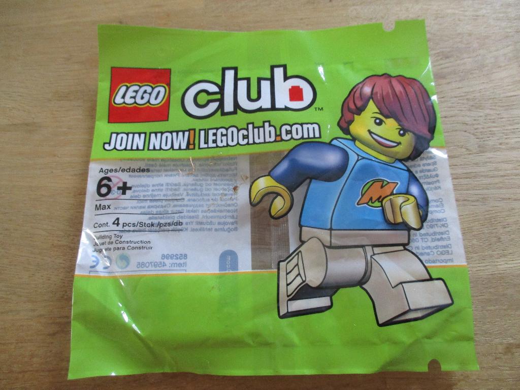 POLYBAG LEGO MINIFIGUUR MAX LEGOCLUB, Overige thema's, Lego, Nieuw, Ophalen of Verzenden