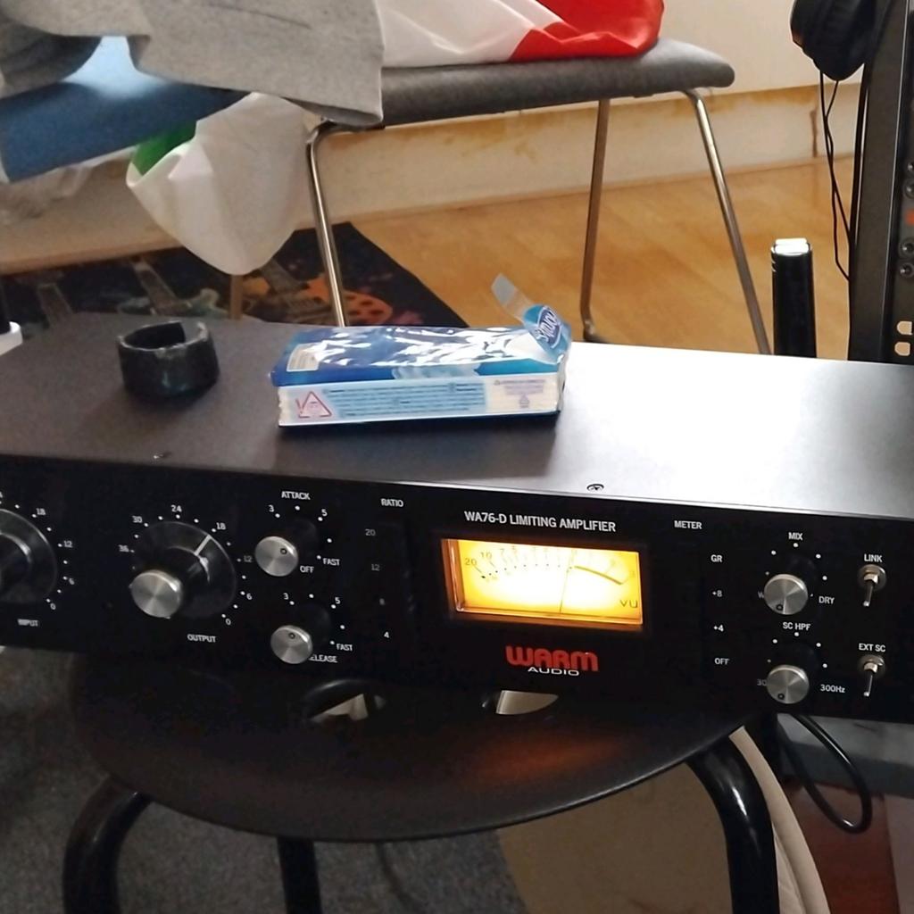 Warm audio Wa 76 rev D compressor, Audio, Tv en Foto, Professionele Audio-, Tv- en Video-apparatuur, Ophalen of Verzenden, Zo goed als nieuw