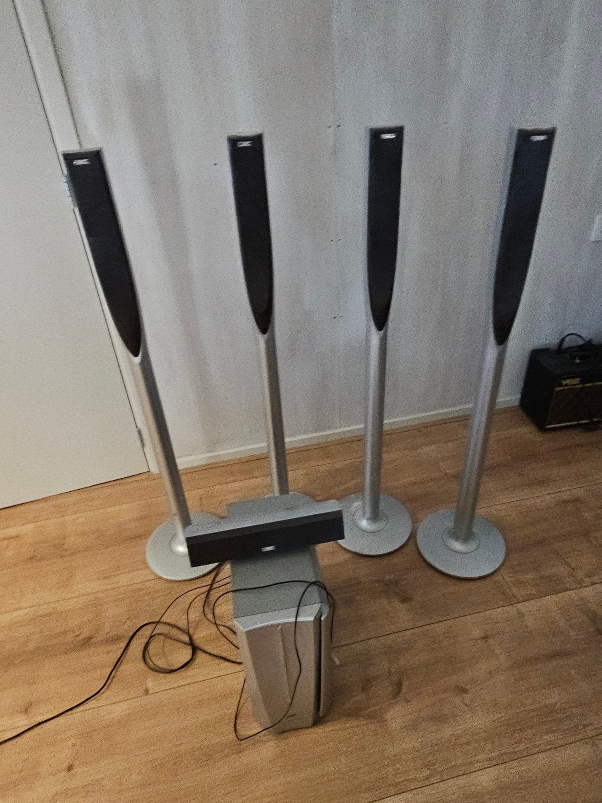 JVC Home Cinema Set met 4 Zuilluidsprekers en Subwoofer, Ophalen, JVC, 70 watt of meer, Overige spelers