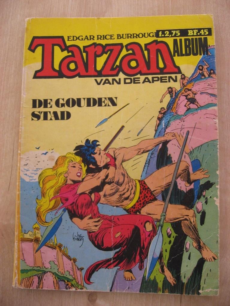Tarzan van de Apen. Album. De Gouden Stad., Boeken, Eén stripboek, Ophalen of Verzenden, Gelezen