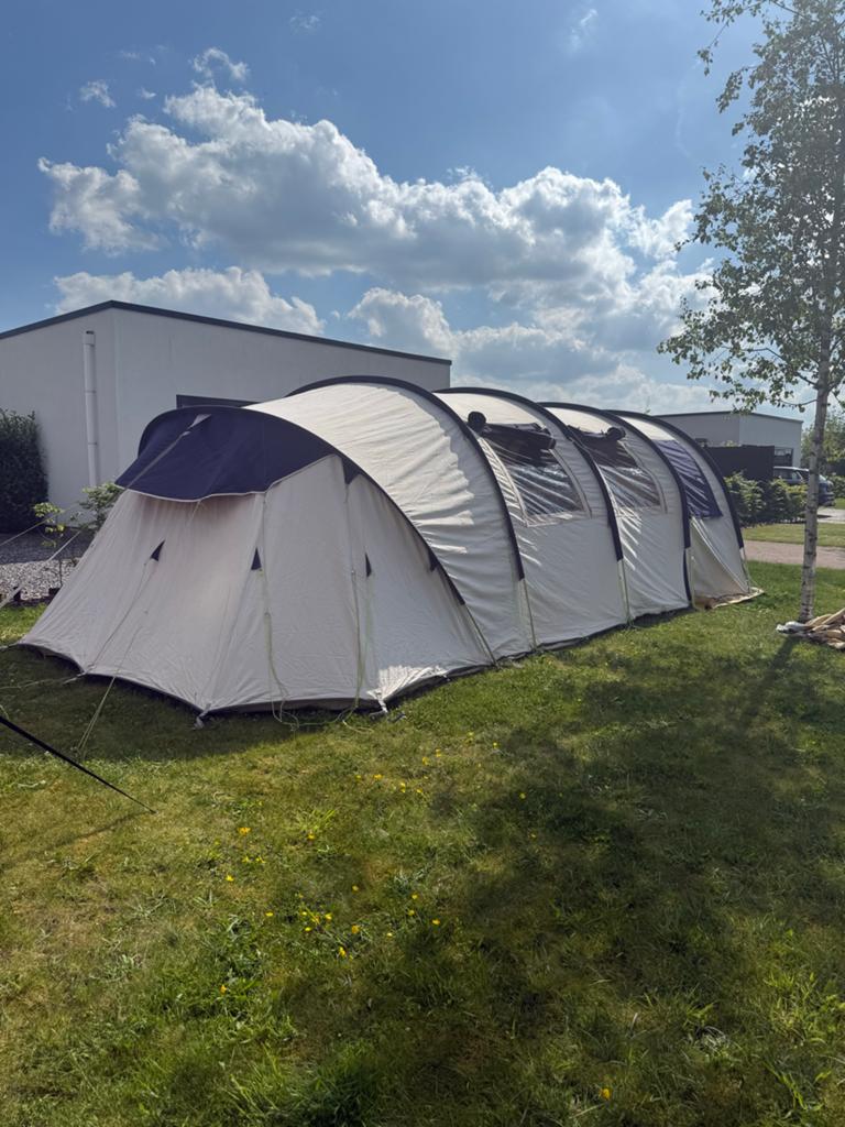 Active Leisure Brixen 5, katoenen tunneltent, Ophalen, Gebruikt, Tot en met 6