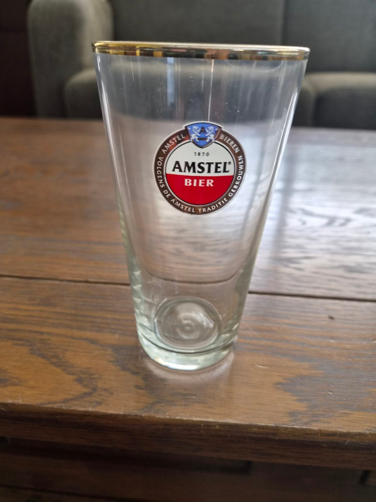 8 Amstel Bier glazen, Ophalen, Gebruikt