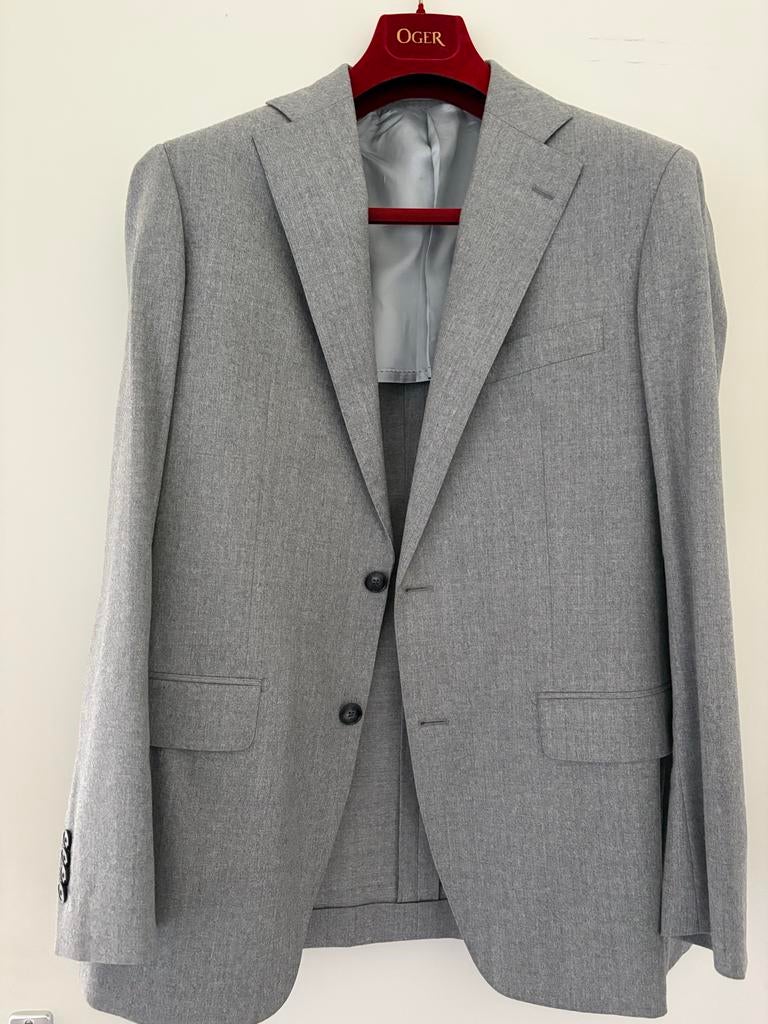 Te koop Oger Colbert Slimfit Maat 50, Kleding | Heren, Ophalen of Verzenden, Zo goed als nieuw, Maat 48/50 (M), Grijs