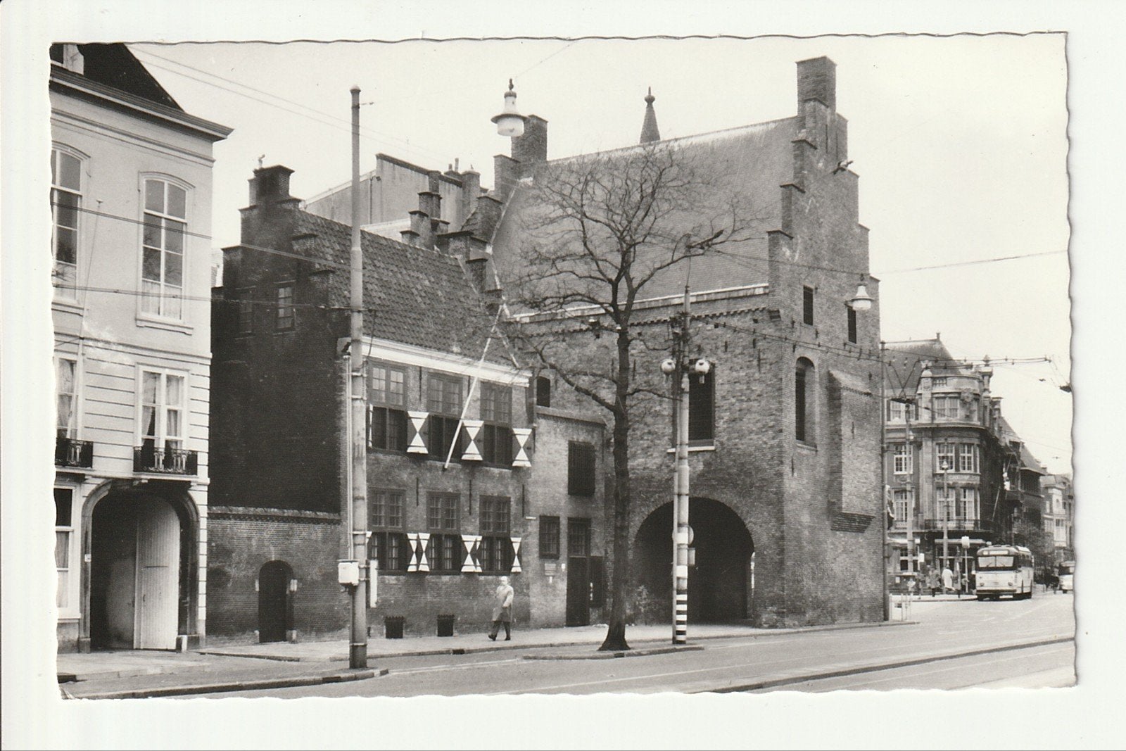 's-GRAVENHAGE GEVANGENPOORT RIJKSMUSEUM AEC VERHEUL BUS HTM, Ophalen of Verzenden, 1960 tot 1980, Ongelopen, Zuid-Holland