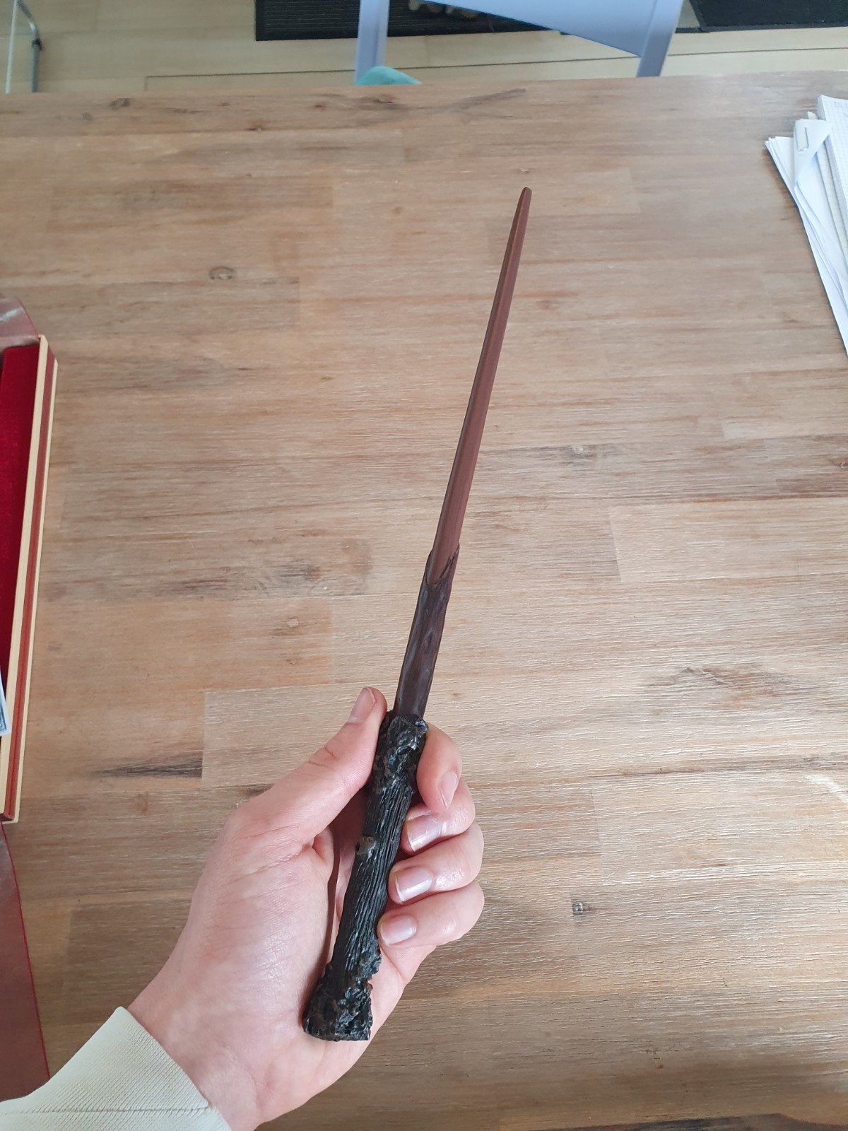 Harry Potter toverstaf - The Noble Collection, Verzamelen, Harry Potter, Ophalen of Verzenden, Zo goed als nieuw, Replica