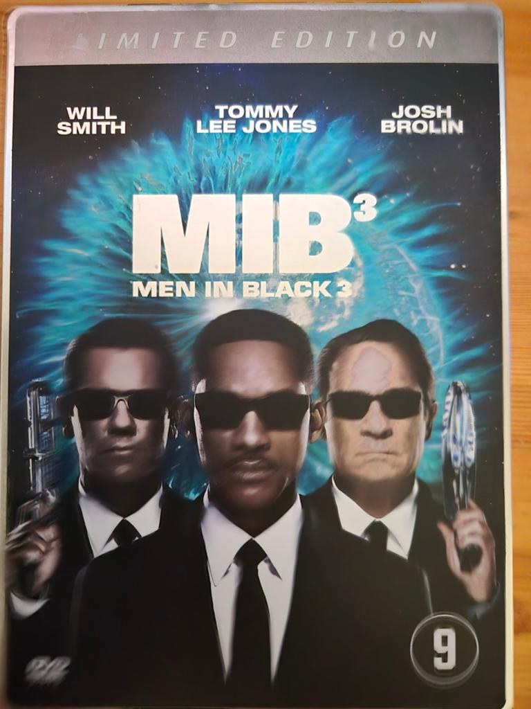 Men in Black 3 (MIB3) Limited Edition DVD, Vanaf 9 jaar, Ophalen of Verzenden, Zo goed als nieuw, Science Fiction