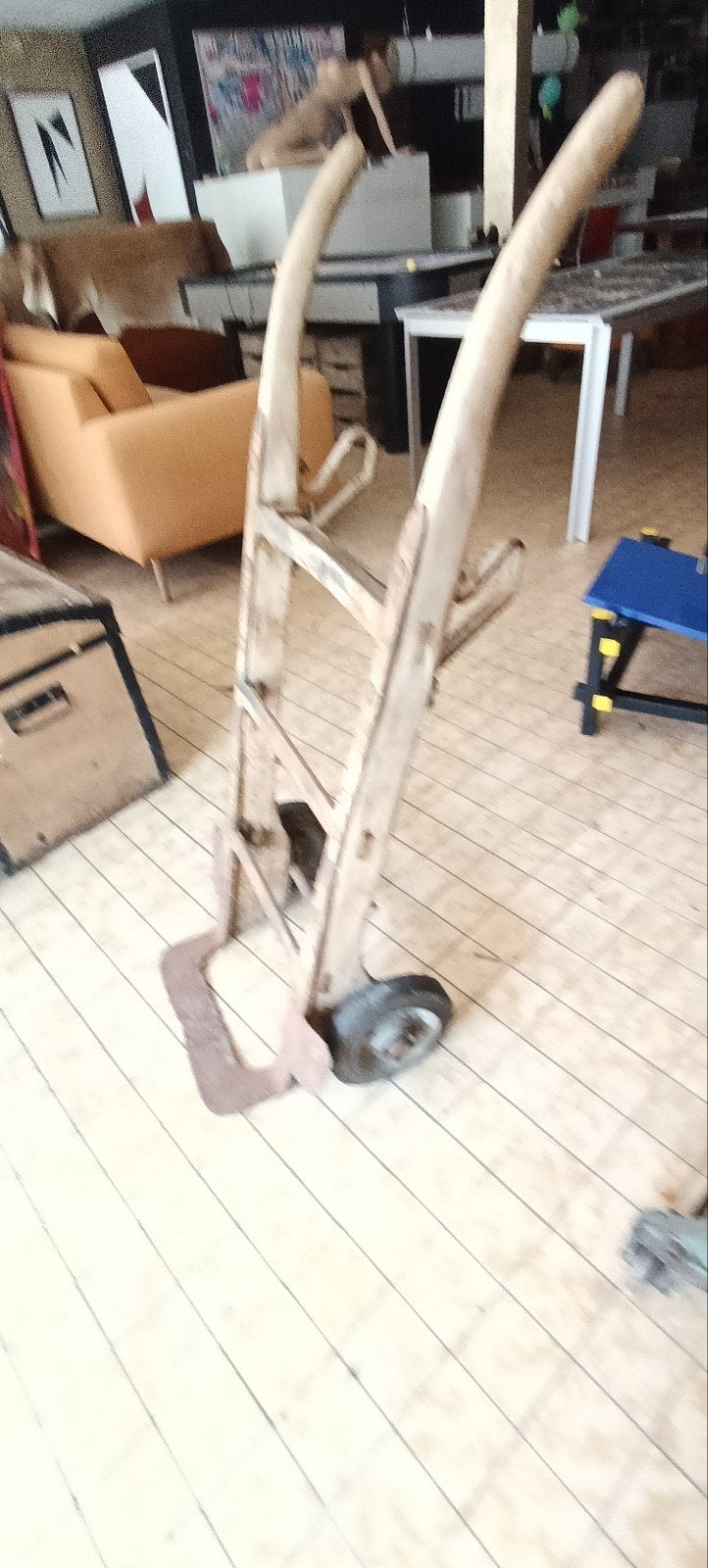 antieke steekkar, Ophalen