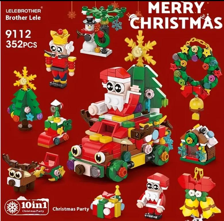 Kerstfiguren van Bouwsteentjes, Ophalen of Verzenden, Nieuw