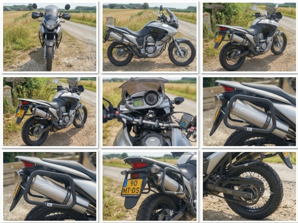 Honda Transalp met lage kilometerstand en in topstaat, 700 cc, 2 cilinders, Motorrijbewijs A, Gebruikt