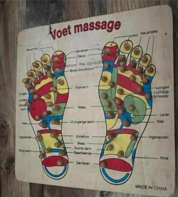 Voet massage paneel., Ophalen of Verzenden, Zo goed als nieuw, Apparaat