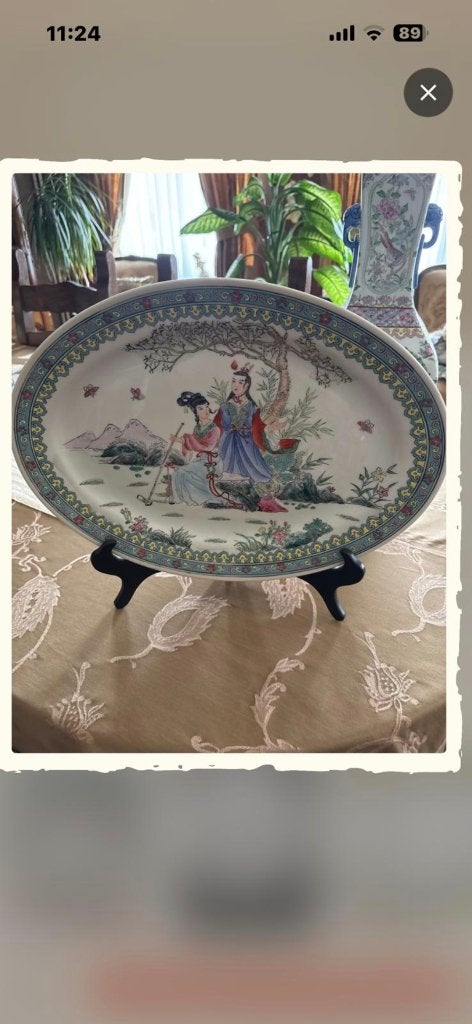 Chinees bord, Ophalen of Verzenden