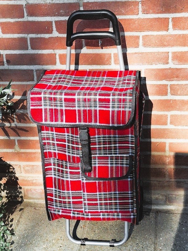 NIEUWE Boodschappen trolley / boodschappen wagen, Wieltjes, 30 cm of meer, Minder dan 40 cm, Nieuw