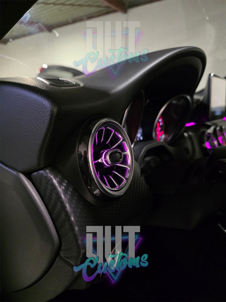 Mercedes A Klasse W176 Sfeerverlichting Ambient Light Inbouw, Ophalen, Info@dvtcustoms.nl, Mercedes-Benz, DVT Customs